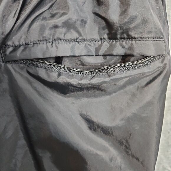 Pinnacle Mens XL Nylon Pants Breakaway Snap Sides Black Outdoor jogger style - Picture 10 of 12